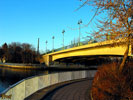 Nahaufnahme Dammbrücke in Köpenick