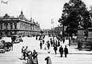Straße unter den Linden mit Blick zum Zeughaus, Jahr: 1907 (Max Missmann)