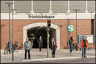 neuer Seiteneingang S-Bahnhof Friedrichshagen