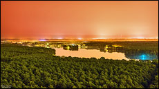 Langer See bei Nacht