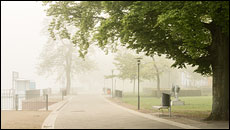 Luisenhain im Nebel - Mai 2017
