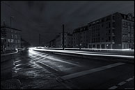 dunkle Müggelheimer Straße - Stromausfall Köpenick 2019