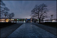 unbeleuchteter Luisenhain - Stromausfall Februar 2019