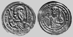 Münzen mit der Abbildung von Jaxa de Copnic