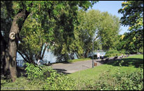 Uferpromenade Luisenhain im Sommer 2004