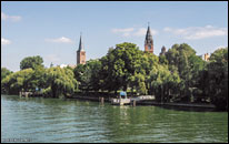 Uferpromenade Luisenhain im Sommer 2004
